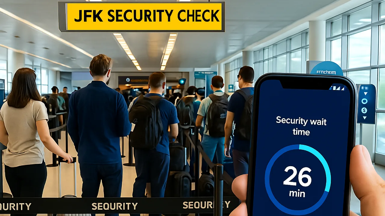 John F. Kennedy International Airport (JFK) Security Wait Times