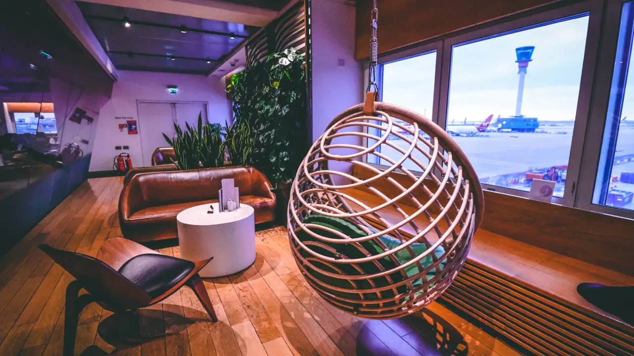 Virgin Atlantic Clubhouse Lounge at LHR Terminal 3